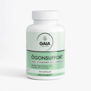 Gaia Supplements - Ögonsupport 60 Kapslar - Ekovital