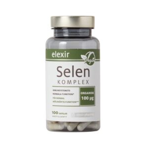 Elexir Pharma - Organisk Selen 100 kaps - Ekovital