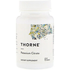 Thorne - Potassium Citrate (99 mg) 90 kapslar - Ekovital