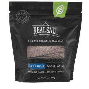 Redmond Real Salt - Real Salt CHEF'S BLEND Smoked Salt 14 oz 396g Pouch - Ekovital