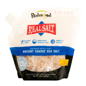 Redmond Real Salt - Real Salt COARSE 16 oz 454g Pouch Grinder - Ekovital