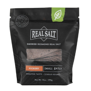 Redmond Real Salt - Real Salt HICKORY Smoked Salt 14 oz 396g Pouch - Ekovital
