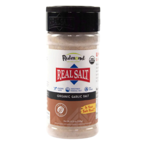 Redmond Real Salt - Real Salt Seasonings GARLIC SALT 8.25 oz 234g Shaker - Ekovital