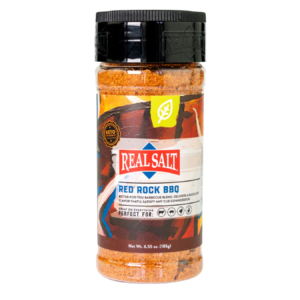 Redmond Real Salt - Real Salt Seasonings RED ROCK BBQ 6.55 oz 185g Shaker - Ekovital