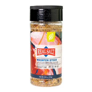 Redmond Real Salt - Real Salt Seasonings WASATCH STEAK 5.05 oz 143g Shaker - Ekovital