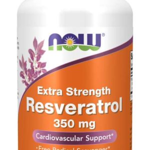 Now Foods - Resveratrol Extra Strength 350 mg 60 vegkap - Ekovital