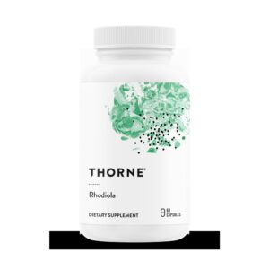 Thorne - Rhodiola rosea 60 kapslar - Ekovital