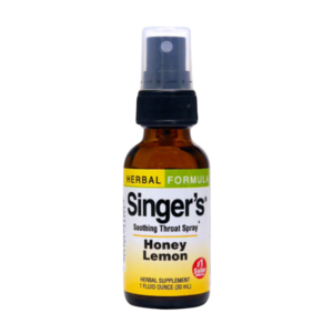 Herbs Etc. - Singer's Saving Grace® Honey Lemon Classic Spray 1oz (30ml) - Ekovital