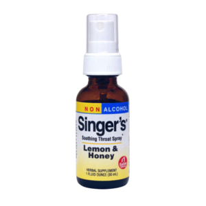 Herbs Etc. - Singer's Saving Grace® Lemon & Honey Non Alcohol Spray 1oz (30ml) - Ekovital