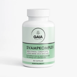 Gaia Supplements - Svampkomplex 60 Kapslar - Ekovital