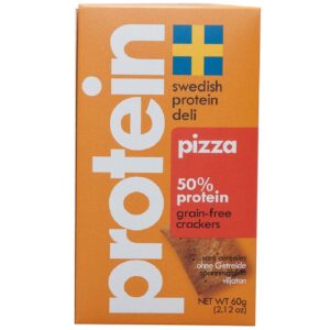 Swedish Protein deli - Swedish Protein Deli Proteinkex Pizza 60 g - Ekovital