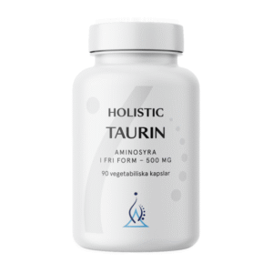 Holistic - Taurin 500 mg 90 vegetabiliska kapslar - Ekovital