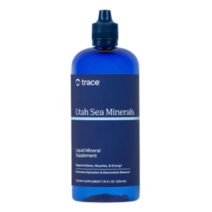 Trace Minerals - Utah Sea Minerals 10 oz 296 ml - Ekovital