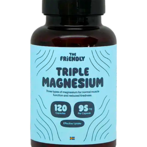 The Friendly - Trippel Magnesium 120 kapslar - Ekovital