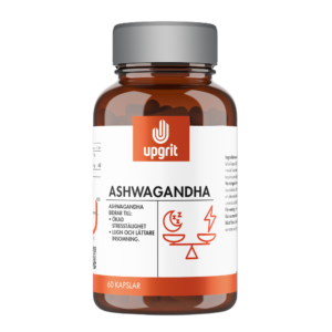 Upgrit - Upgrit Ashwagandha 60 kapslar - Ekovital