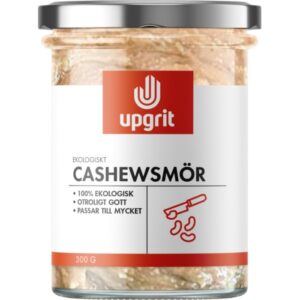 Upgrit - Upgrit Cashewsmör EKO 300g - Ekovital