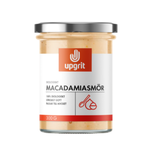 Upgrit - Upgrit Macadamiasmör EKO 300 gram - Ekovital