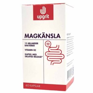 Upgrit - Upgrit Magkänsla Mjölksyrabakterier 60 kapslar - Ekovital