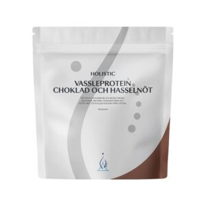Holistic - Vassleprotein choklad och hasselnöt 750g - Ekovital
