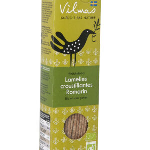 Vilmas Swedish Organic - Vilmas Rosmarin Knäckesticks 120g - Ekovital