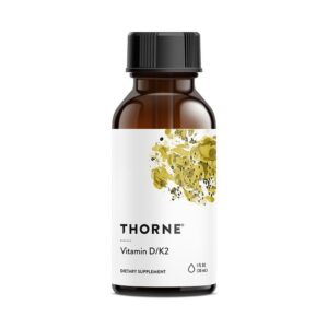 Thorne - Vitamin D/K2 500 IU/100 mcg 30 ml - Ekovital