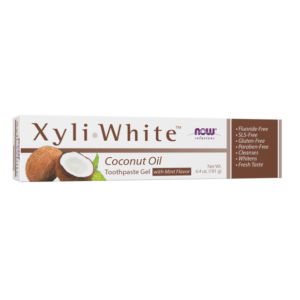 Now Foods - XyliWhite™ Coconut Oil Tandkräm Gel 181g - Ekovital