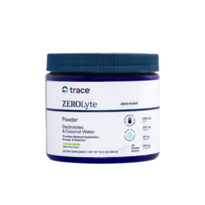 Trace Minerals - ZeroLyte Canister Salty Citrus 45 servings - Ekovital