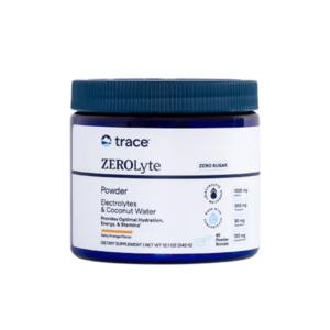Trace Minerals - ZeroLyte Canister Salty Orange 45 servings - Ekovital