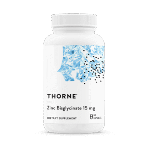 Thorne - Zinc Bisglycinate 15 mg 60 kapslar - Ekovital
