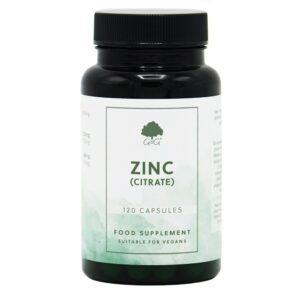 G&G Vitamins - Zinc Citrate 15 mg 120 vegcaps - Ekovital
