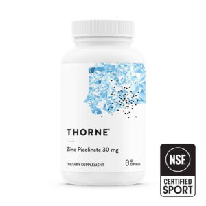 Thorne - Zinc Picolinate 30 mg 60 kapslar (NSF) - Ekovital